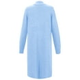 thumbnail image 6 of SGMVNU Women's Long Cardigan Sweaters Lightweight Sweater Long Sleeve Open Front Casual Knit Duster Cardigans with Pocket(Blue, One Size), 6 of 9