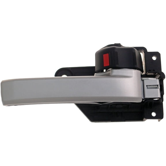 Dorman 83947 Interior Door Handle for Specific Toyota Models, Silver Lever; Black Knob