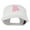 White, variant on Rhode Island State Map Embroidered Washed Cotton Cap - Olive Green OSFM