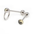 thumbnail image 5 of Package of Two Tongue Barbell, Tongue Ring with Unique Designed Ball 14G, 5 of 25