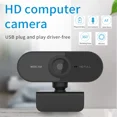 thumbnail image 6 of Webcam Computer Camera 1080P HD USB With Microphone Support  Desktop Computer Laptop Suitable For Live Video Call Conference, 6 of 6