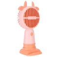thumbnail image 1 of Ventilador de mano manos libres 7 aspas diseño de pluma biónica ventilador de bolsillo rejilla de seguridad recargable por USB con orificio para cordón para el verano ANGGREK  Otros, 1 of 8