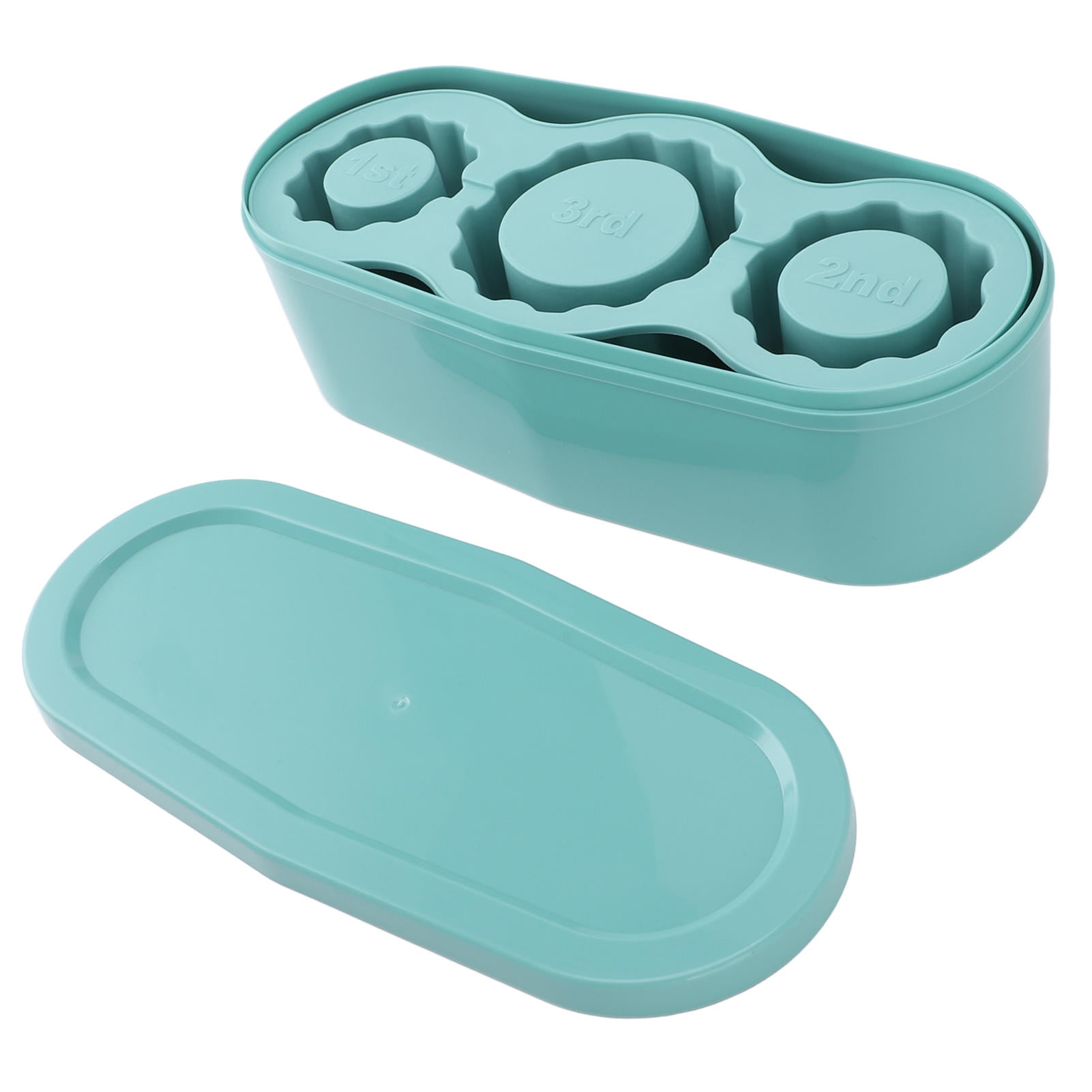BOKYAN Large Capacity Silicone Cylinder Ice Cube Tray – Easy Release, Food‑Grade, Dishwasher Safe, Ideal for Drinks & Cocktails