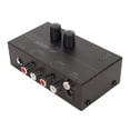 thumbnail image 5 of Preamplificador de tocadiscos Phono, preamplificador de Phono con Control de volumen independiente de ruido ultrabajo para tocadiscos LP, enchufe europeo de 100-240V, 5 of 5