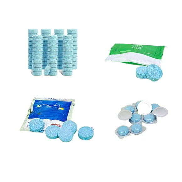 Xingzhi 70 Pieces/Bag Car Exterior Windshield Window Windscreen Effervescent Tablets Wiper Washing Supply for Home Professional Shop Type 1