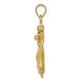 thumbnail image 2 of 14k Yellow Gold Mariners Cross Pendant Charm, 2 of 4
