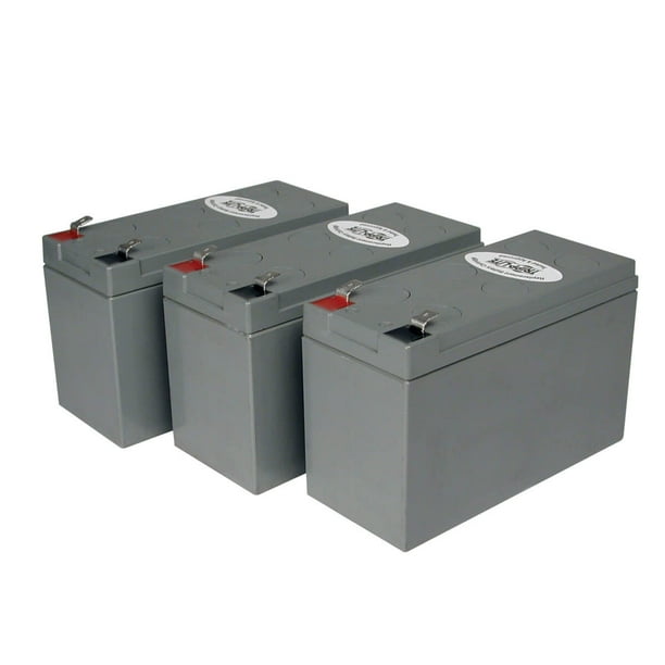 Tripp Lite RBC53 Kit de cartuchos de baterías de reemplazo para UPS específicos de , Best, Powerware, Liebert y otros. Tripplite RBC53
