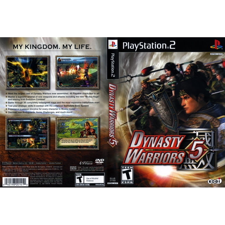 Dynasty Warriors 5 Empires - Sony Playstation 2 PS2 - Editorial use only Stock Photo Dynasty Warriors 5 Empires - Sony Playstation 2 PS2 - Editorial use only Stock Photo