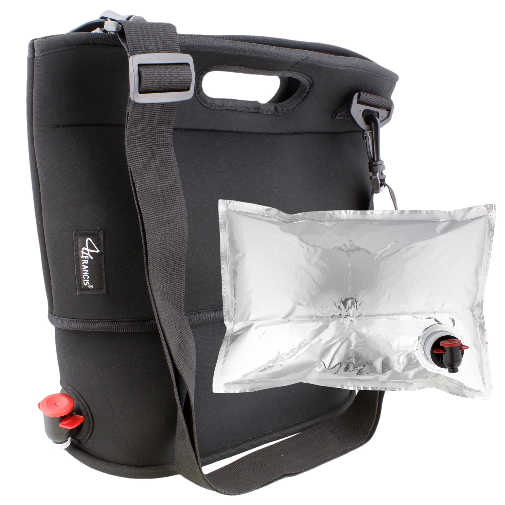 Insulated Wine Purse With Spout Box Dispenser 3 Liter Bag Insulated Wine Purse With Spout Box Dispenser 3 Liter Bag