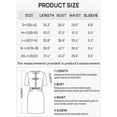 thumbnail image 2 of Women's Knit Bodycon Sweater Dress Button Short Sleeve Crew Neck Elegant Formal Mini Dress, 2 of 6