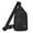Black, variant on Jierger Men Women Small Sling Crossbody Chest Bag Multipurpose Sling Purse One Strap Travel Sports Bag with Earphone Hole