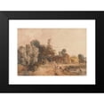 thumbnail image 2 of Peter DeWint 18x13 Black Modern Framed Museum Art Print Titled - Harvest Time., 2 of 5