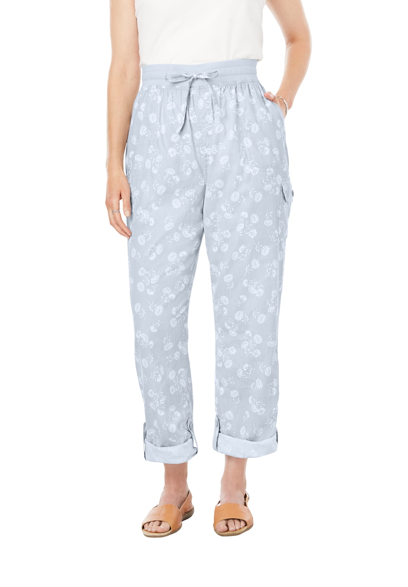 plus size utility pants