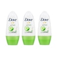 thumbnail image 2 of Dove Go Fresh Cucumber Roll-On Anti-Perspirant Deodorant 50ml (Pack Of 2), 2 of 3