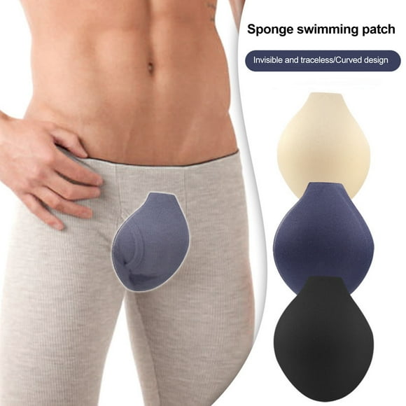 Sous-vêtements pour Hommes avec Coussin Agrandisseur 3D, Coussin en Éponge pour Maillots de Bain, Strings, Shorts