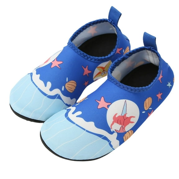 VNKIDY Kids Beach Sneakers Girls Boys Cartoon Prints Lightweight Comfortable Water Shoes With Anti Skid Sole Shoes For Children Beach Pool Outdoor Activities Cozy Footwear