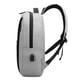 thumbnail image 3 of Mochila para hombre de 15,6 pulgadas con carga USB, impermeable, para ordenador portátil, informal, de negocios, 3 of 7