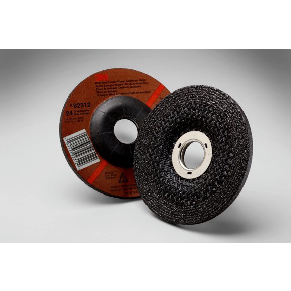 3M General Purpose Depressed Center Wheel, T27, 4-1/2 in x 1/4 in x 7/8 in, 24, 10 per inner, 40 per case