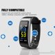 thumbnail image 2 of Y3Plus 2-en-1 Pulsera Inteligente Blueteeth Auricular Smartwatch Frecuencia Cardíaca Contador de Pasos Reloj Despertador Rastreador de Ejercicios, Gris Plateado Monstrate EL2264-02B, 2 of 2
