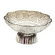 thumbnail image 5 of Frutero con pedestal, frutero con base, bandeja de cocina, mesa de comedor creativa Blanco y Plata, 5 of 9