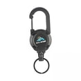 thumbnail image 1 of Llavero retráctil,Mosquetón retráctil con clip resistente para llavero,Carrete retráctil para porta credencial con cordón para llavero,Llavero retráctil con cordón retráctil de, 1 of 8