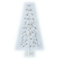 thumbnail image 2 of 47 Inch Flower Twinkling Light Tree, 640 Warm White LEDs, CUL Listed Adaptor 8.4W/12V, Indoor/Outdoor Lighted Decoration Tree with Metal Stand – Holiday, Christmas & Home Décor (White), 2 of 4