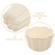 thumbnail image 4 of ColoMX 8 moldes de plástico con forma de flor para pudín, gelatina y pasteles, fáciles de usar para hornear, congelar y preparar postres caseros., 4 of 7