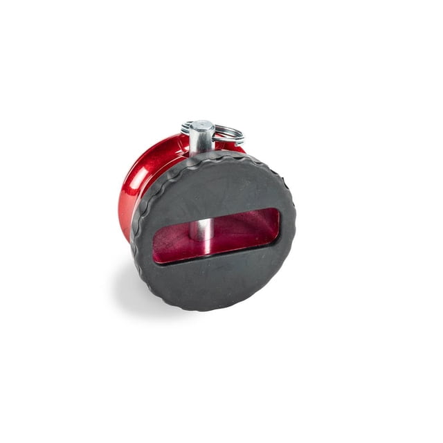 Factor 55 Winch Cable Stop 00450-01 Loop Guard; Fits 7/16 Inch Steel Cable; One Piece Design; Red; Aluminum
