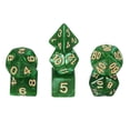 thumbnail image 1 of Polyhedral DND Dice Set, 7 Pcs DND Acrylic Dice for RPG Role Playing Table Games Tabletop Gaming Accessories, Pearlescent Apple Green, 1 of 6