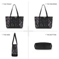 thumbnail image 6 of FORMRS Laptop Tote Bag for Women with 15.6" Computer Compartments Handbag, Gothic Floral Print, 6 of 7