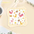 thumbnail image 3 of Princess Birthday Party Decorations, 96 Pcs Four Ever a Princess Plates and Napkins Forks Tableware Set, Girls 4th Birthday Party Supplies Disposable Plates Set for 24, 3 of 8