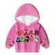 thumbnail image 1 of Sudadera con capucha de arcoíris para niños, camisa de manga larga con estampado 3D de dibujos animados para niño y niña, ropa, chaqueta, otoño, 2023 zhangmenya  LED, 1 of 2
