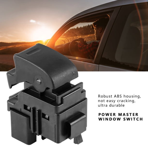 Interruptor de ventana de energía eléctrica, interruptor de energía de ventana, botón de interruptor de Control de ventana principal de energía de coche apto para Hilux Vigo 2004-2011 84810-0K010