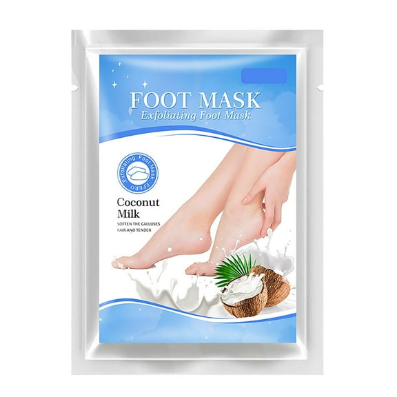 Foot Peeling Mask,Peeling Foot Mask,Exfoliating Foot Mask Socks Baby Feet Mask 1 Pair,Foot Mask,Callus Socks,Dead and Removes,Moisturising Foot Mask(Coconut 38ml/1.29fl.oz)from Biweutydys