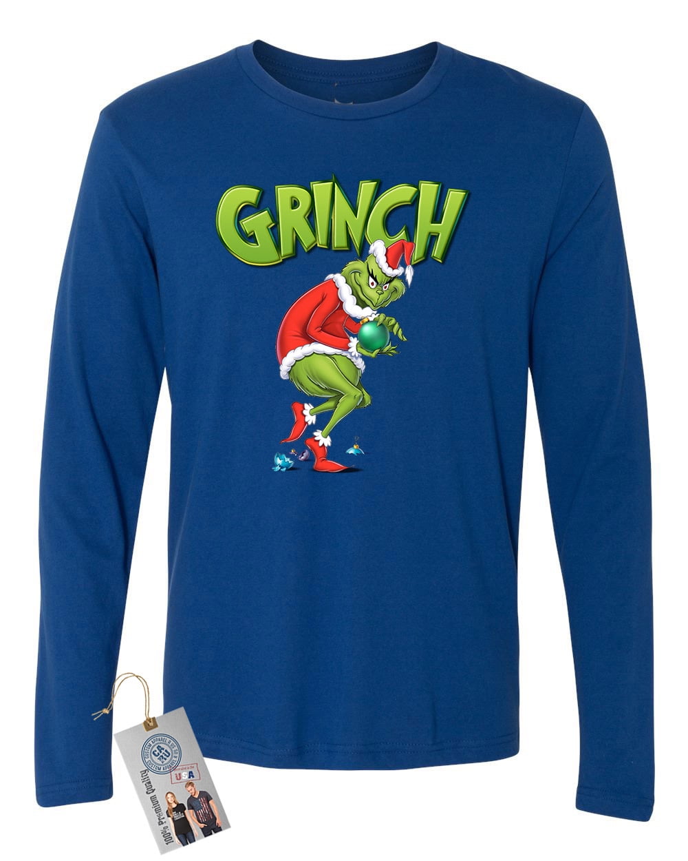 grinch long sleeve shirt mens