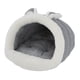thumbnail image 3 of Orejas de conejo, perrera para gatos y perros, lavable a máquina, semicerrada, esponja elástica alta, zapatillas redondas, perrera para mascotas, color gris, 3 of 5