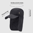 thumbnail image 3 of Breathable Outdoor Hiking Hat with Neck Flap, Adjustable Sun Fishing Caps for Men & Women, 3 of 9