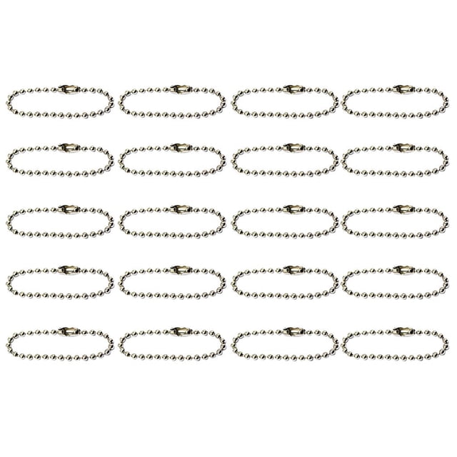 20pcs 10cm Fermoir Rotules Connecteurs Porte-Clés Bracelet DIY