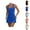 Blue, variant on Tennis Dress Golf Dresses for Women with Shorts and Pockets Lightweight Breathable Workout Dress Athletic Dresses