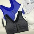 thumbnail image 2 of Guardoinrt 2x Add Style To Fitness Routine Wide Range Of Colorful Sports Bras Wide gray+purple S 1Set, 2 of 6