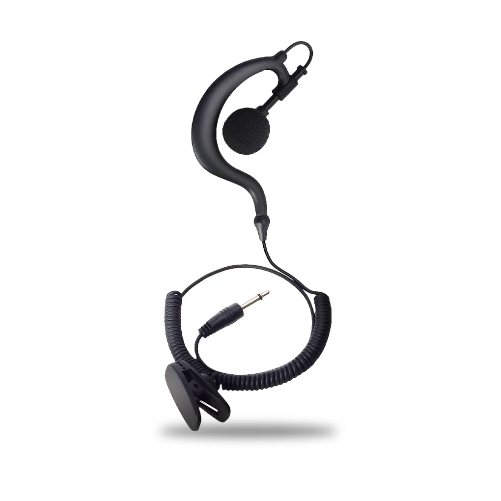 【G-Rap】 Eunio (Unique) - Listen Up jesticaly Listen Only Earpiece for Radio,1 Pin 3 .5mm G shape