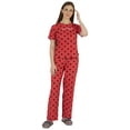 thumbnail image 5 of Inkmeso Womens Pajama Sets Soft Sleepwear Printed Sleep Top & Long Pajama 2 pc Pjs, 5 of 7