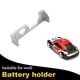 thumbnail image 5 of RC Car Sujetador de batería Firmas Profesional Firma Remoto Controlado Coches Parte Metal Fix Accesorio Reemplazo K989 K979 K999 Mini-Q8 Q9 Silver seitruly FN009817-04, 5 of 7