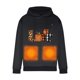 thumbnail image 5 of Sudadera con capucha de manga larga, informal, para exteriores y chaquetas, unisex, con calefacción, recargable por USB, sudadera térmica, lavable, para hombre y mujer, abrigo para mujer, 5 of 9