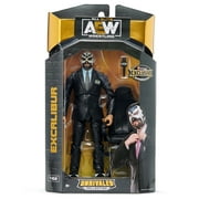 Excalibur (Announcer) - AEW Ringside Exclusive Jazwares AEW Toy Wrestling Action Figure