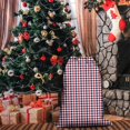 thumbnail image 4 of Christmas Sack – 28" X 20" Canvas Gift Bag with Drawstring, Full Print Polyester Santa Sack, Durable Reusable Xmas Gift Bag for Holiday, Party & Storage, 4 of 5
