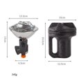 thumbnail image 3 of Mini Chauffage Portable pour Camping Extérieur, Coupe-Vent, en Acier Inoxydable, au Gaz et au Butane, avec Boîte de Rangement, 3 of 9