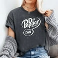 thumbnail image 2 of Dr. Pepper Classic Diet Soda Pop Center Logo T-Shirt, Men's And Women's Graphic Tee 100% Cotton by TBun, Full Sizes S-5XL, 2 of 5