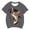 Grey, variant on Girls Top Cute Cartoon Kitty Cat Graphic T-Shirt Crew Neck Short Sleeve Lovable Animal Printed Summer Casual Shirt