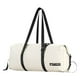 thumbnail image 1 of Bolsa de viaje de lona, ​​bolso de hombro de gran capacidad, resistente al agua, plegable y enrollable. M blanco, 1 of 9